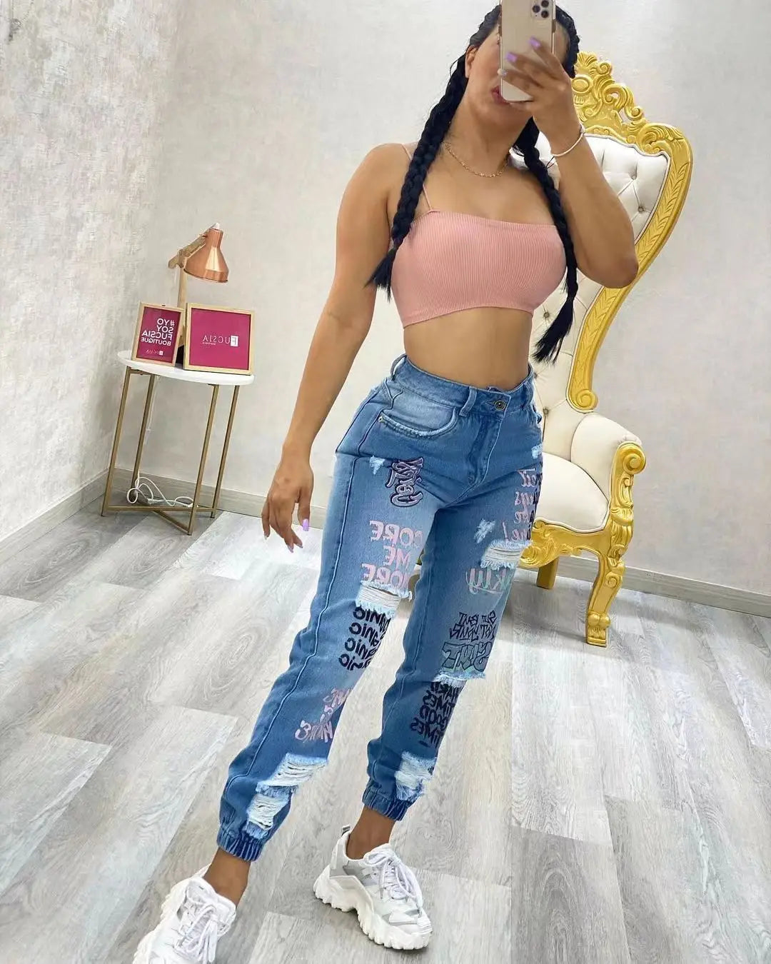 Urban Slim Stretch Ankle Jeans