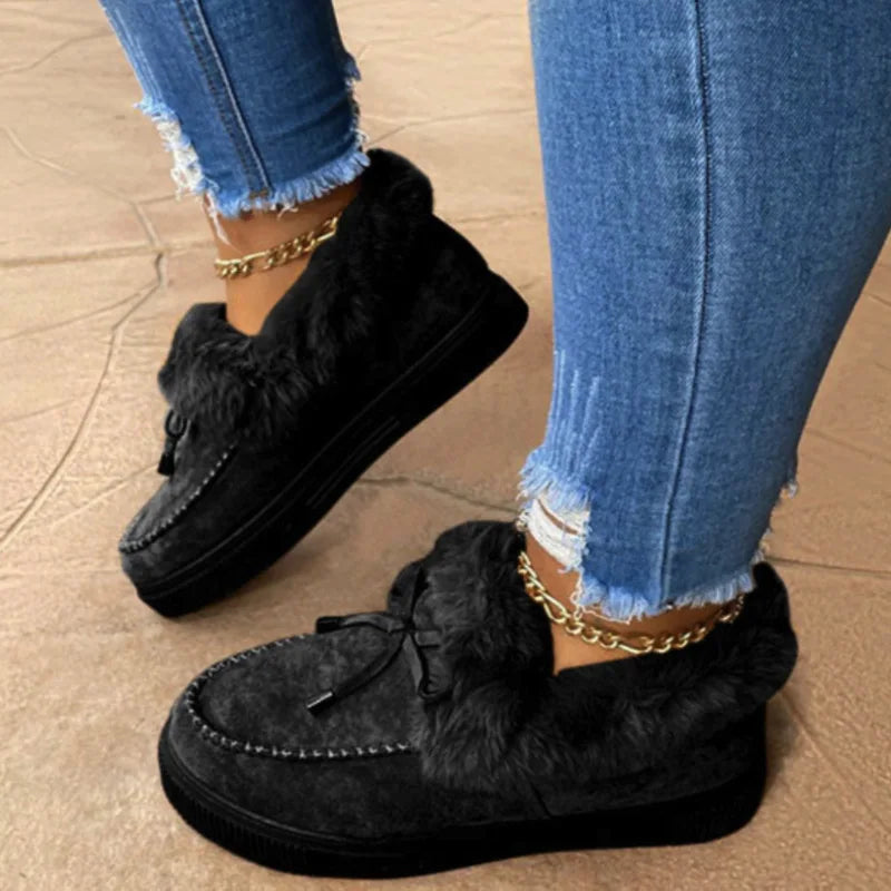 Cozy Winter Slip-On Boots