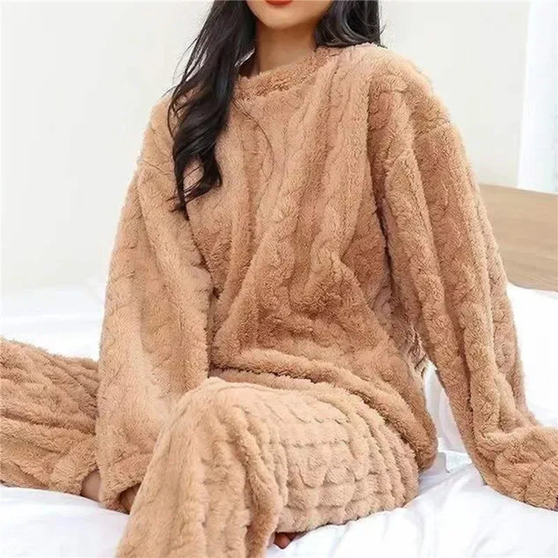 CozyCloud Velvet Loungewear Set